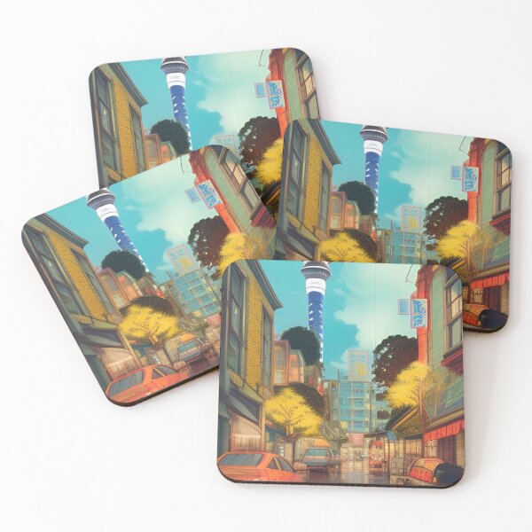 Item preview, Auckland City Painting designed and sold by Places On Earth.