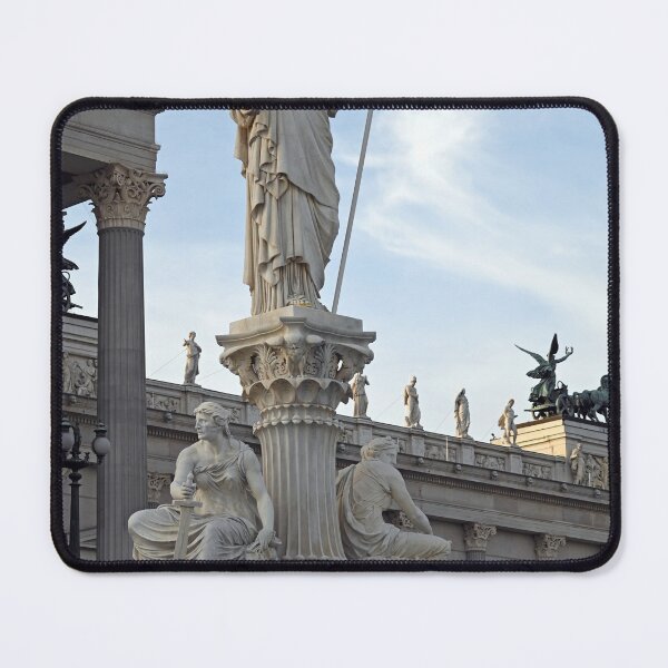 Item preview, Pallas Athena statue Austrian Parliament in Vienna Austria designed and sold by goceris.