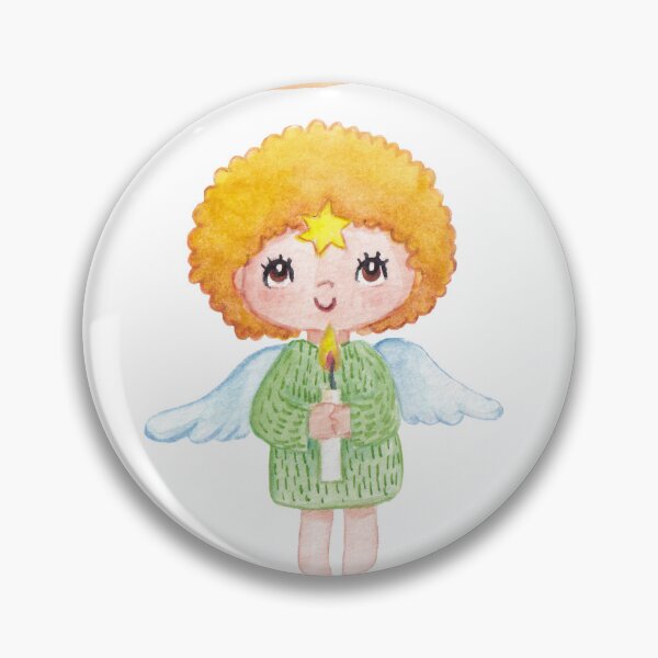 Item preview, Cute little angel with candle light designed and sold by Magora.