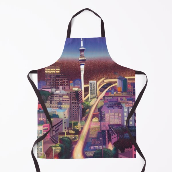 Item preview, Auckland NZ Painting designed and sold by Places On Earth.