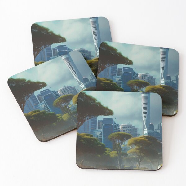 Item preview, Auckland New Zealand Painting designed and sold by Places On Earth.