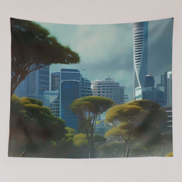 Item preview, Auckland New Zealand Painting designed and sold by Places On Earth.