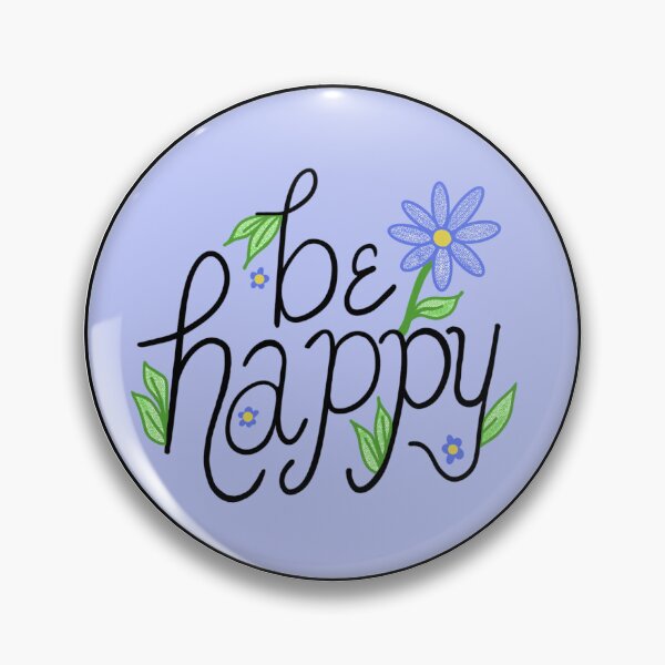 Item preview, Be Happy with Daisy Flower designed and sold by PaperieJennifer.