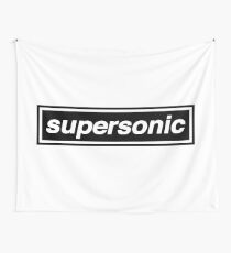 Supersonic - OASIS Band Tribute Wall Tapestry
