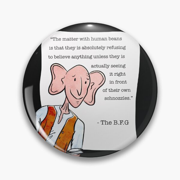 Item preview, The BFG Quote designed and sold by Deanosdoodles.
