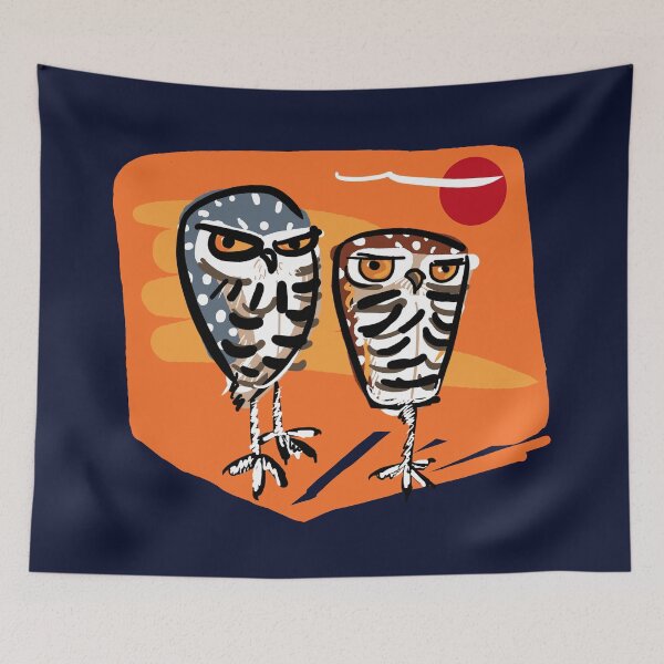 Item preview, Athene cunicularia Owl designed and sold by belettelepink.