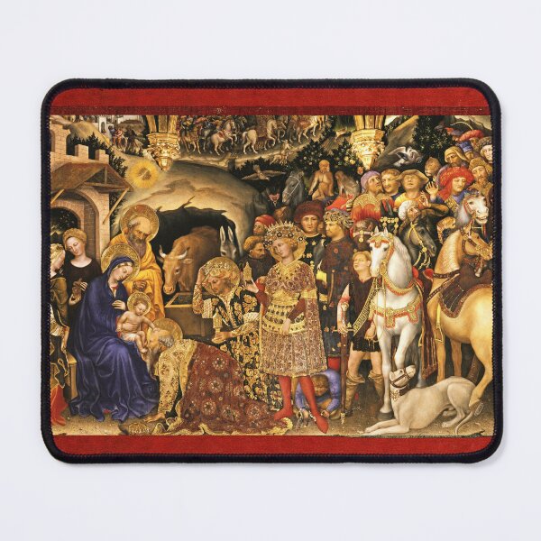 Aperçu de l'œuvre ADORATION DES MAGES Nativité de Gentile Da Fabriano créée et vendue par BulganLumini.