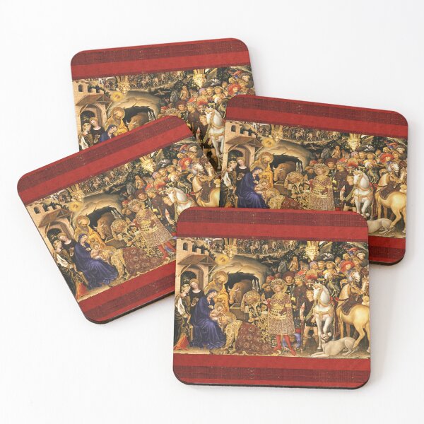 Item preview, ADORATION OF MAGI Nativity by Gentile Da Fabriano  designed and sold by BulganLumini.