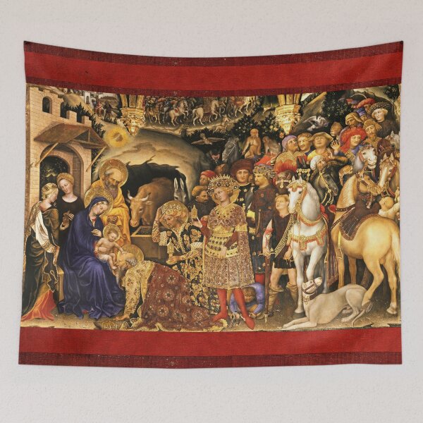Item preview, ADORATION OF MAGI Nativity by Gentile Da Fabriano  designed and sold by BulganLumini.