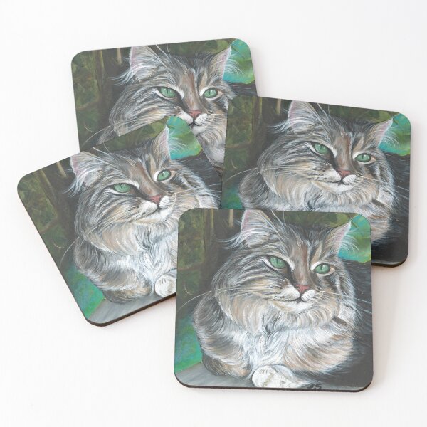 Item preview, Green Eyed Kitty Cat designed and sold by Linda Sholberg.