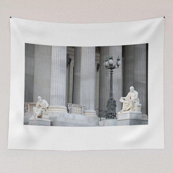 Item preview, Two statues in front of the Austrian parliament in Vienna designed and sold by goceris.