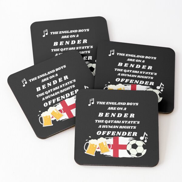 Item preview, The England Boys Are On A bender World Cup Fan  designed and sold by Hevding.