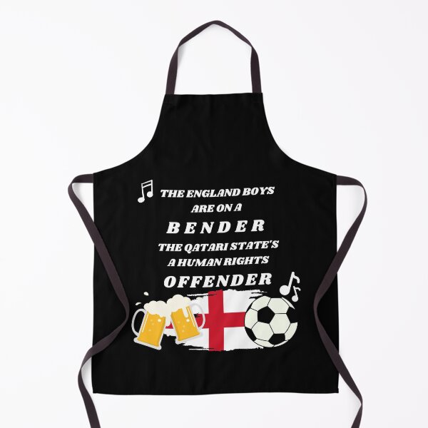 Item preview, The England Boys Are On A bender World Cup Fan designed and sold by Hevding.