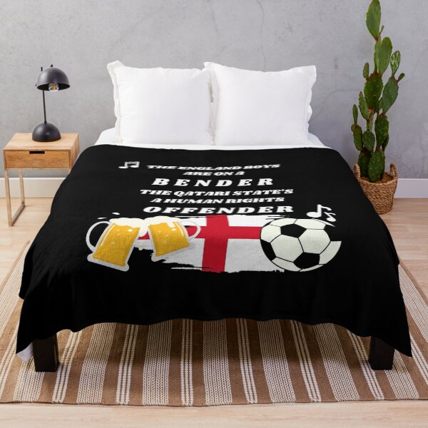 Item preview, The England Boys Are On A bender World Cup Fan designed and sold by Hevding.