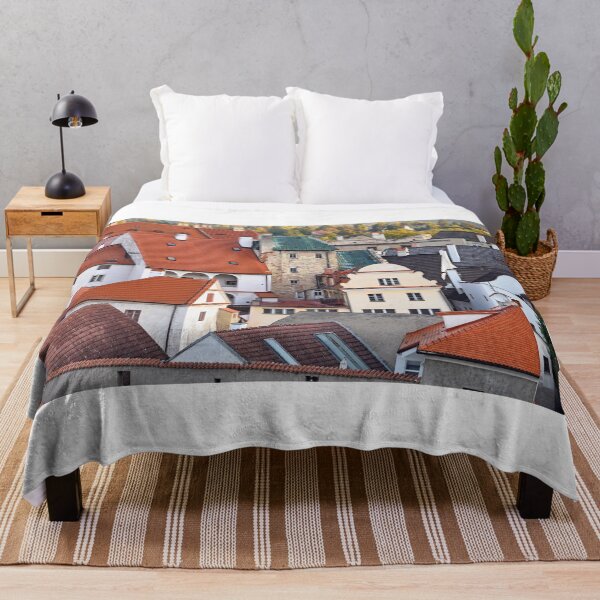 Item preview, buildings in old town Cesky Krumlov Czech republic designed and sold by goceris.