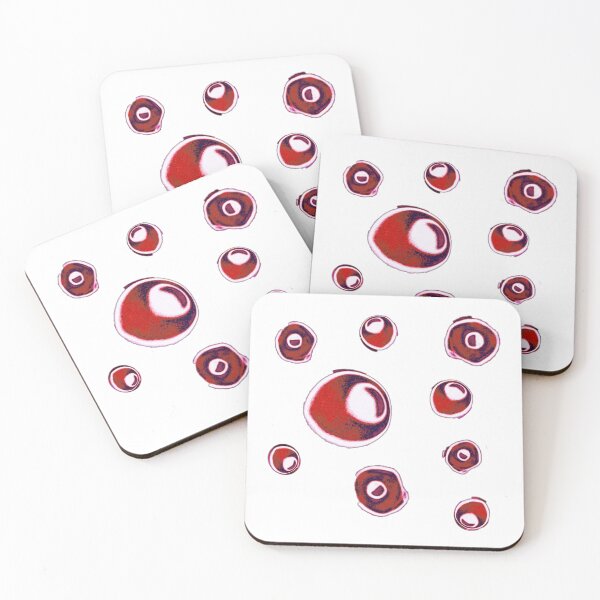 Item preview, Red spheres designed and sold by FlossOrFi.