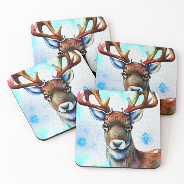 Item preview, Reindeer in the Winter Snow designed and sold by DreamScheme.