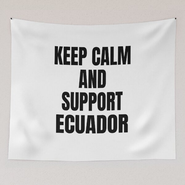 Item preview, Keep Calm And Support Ecuador - World Cup designed and sold by Nepaz-Designs.