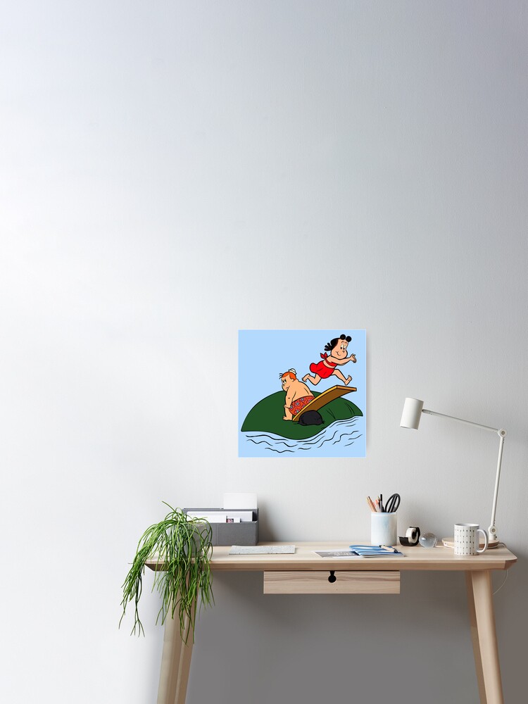 Little Lulu Diving Poster for Sale by TVstars