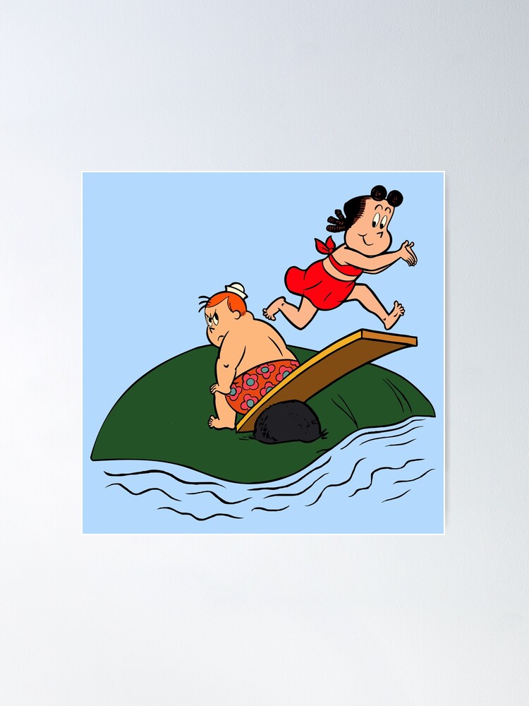 Little Lulu Diving Poster for Sale by TVstars