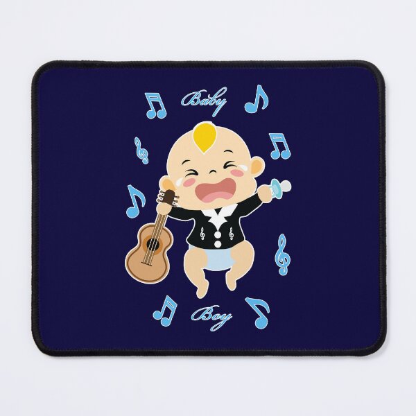Item preview, Baby with guitar designed and sold by Artbellachi.