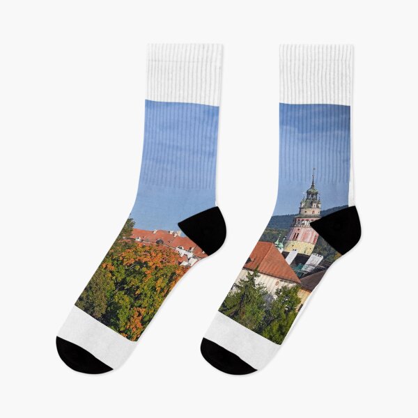 Item preview, Castle tower in Cesky Krumlov Czech republic designed and sold by goceris.