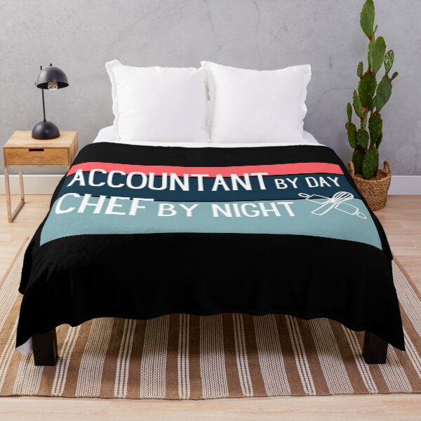 Item preview, Retro Accountant By Day Chef By Night designed and sold by Ddabartshop ⭐⭐⭐⭐⭐.