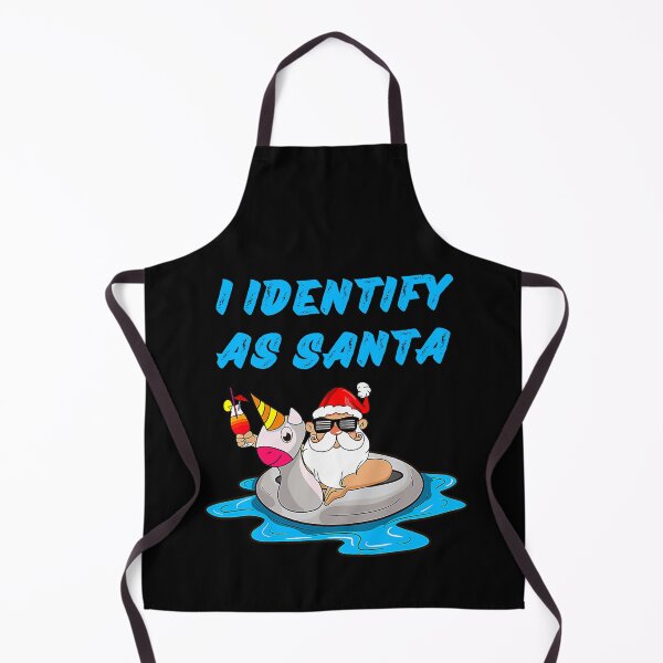 Item preview, I Identify As Santa Funny Christmas designed and sold by RockBeeDesigns.