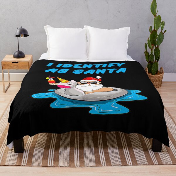 Item preview, I Identify As Santa Funny Christmas designed and sold by RockBeeDesigns.