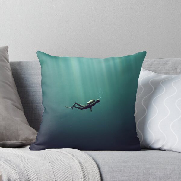 Item preview, Underwater Scuba Diver in a Dark Lake designed and sold by DV-LTD.
