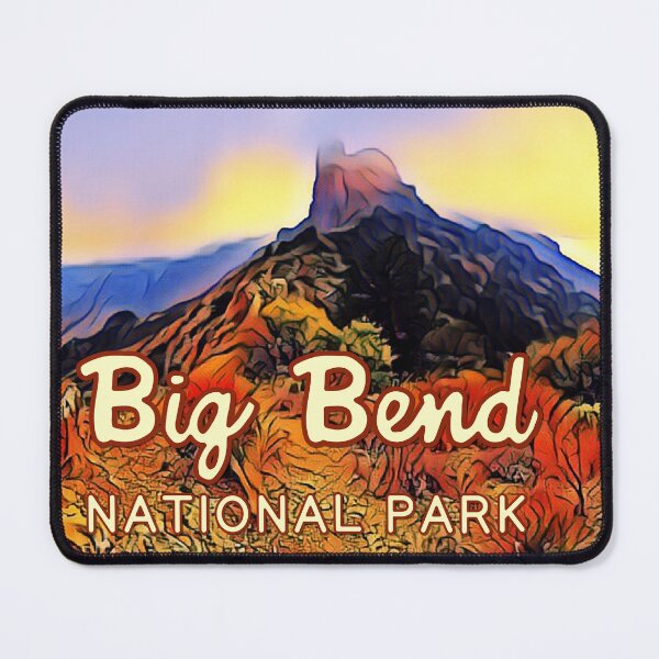 Item preview, Big Bend - National Park Art Collection designed and sold by NationalParkArt.