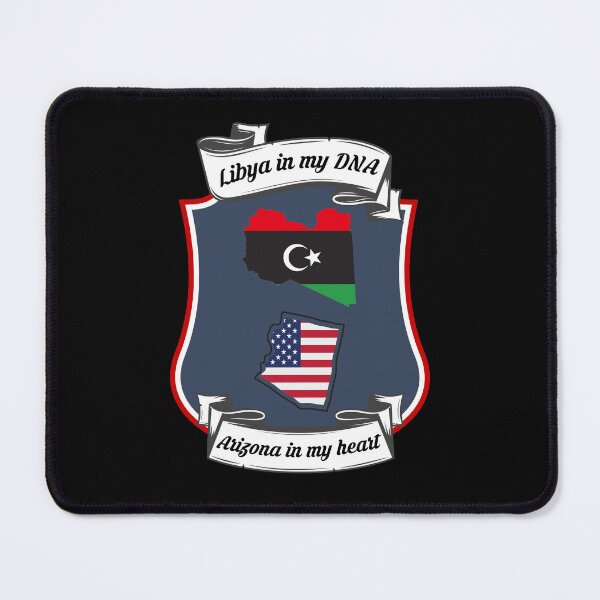 Item preview, Libya in my DNA, Arizona in my heart Heritage designed and sold by Tony ⭐⭐⭐⭐⭐.