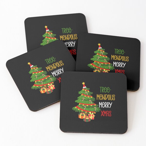 Item preview, Feeling Treemendous, Christmas Tree Pun designed and sold by SportyDogShop.