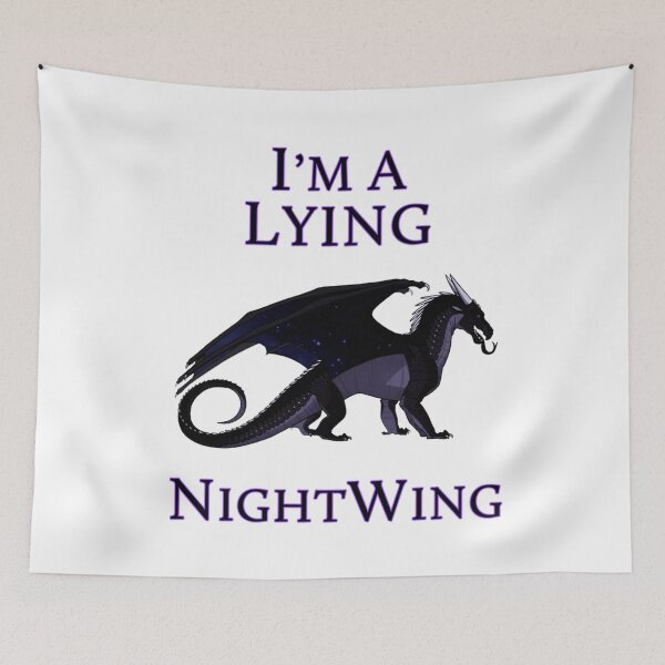 Item preview, I'm A Lying NightWing Dragon Lovers Shirt, Night Dragon designed and sold by RubenRice.