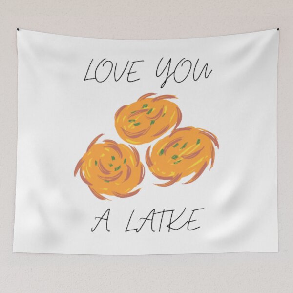 Item preview, Love you a Latke Hannukah designed and sold by LanaGoodhelm.