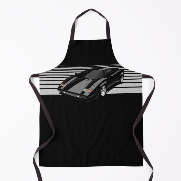 Item preview, Hand drawing of the iconic Italian supercar (for dark backgrounds) designed and sold by designjaag.