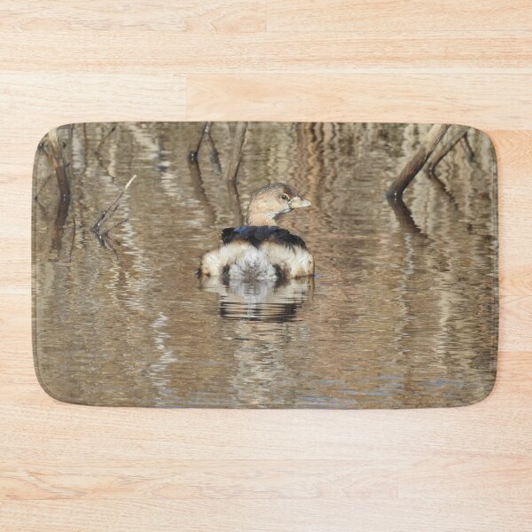Item preview, Pied-billed grebe, wild birds, wildlife, gifts designed and sold by Sandra O'Toole.