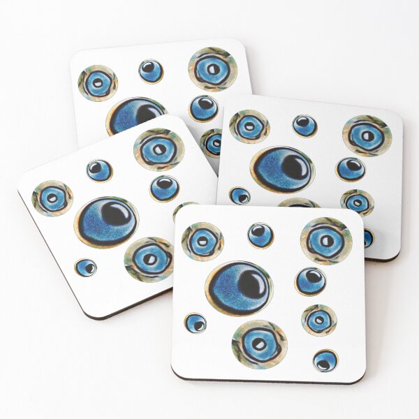 Item preview, Blue and yellow spheres designed and sold by FlossOrFi.