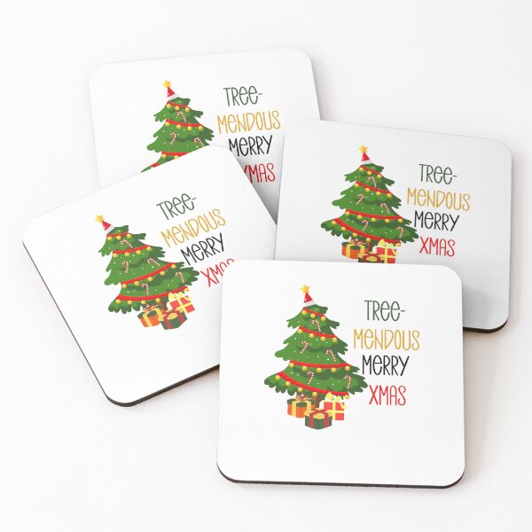 Item preview, Feeling Treemendous, Christmas Tree Pun designed and sold by SportyDogShop.