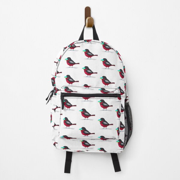 Item preview, Black and Red Broadbill Bird designed and sold by julianamotzko.