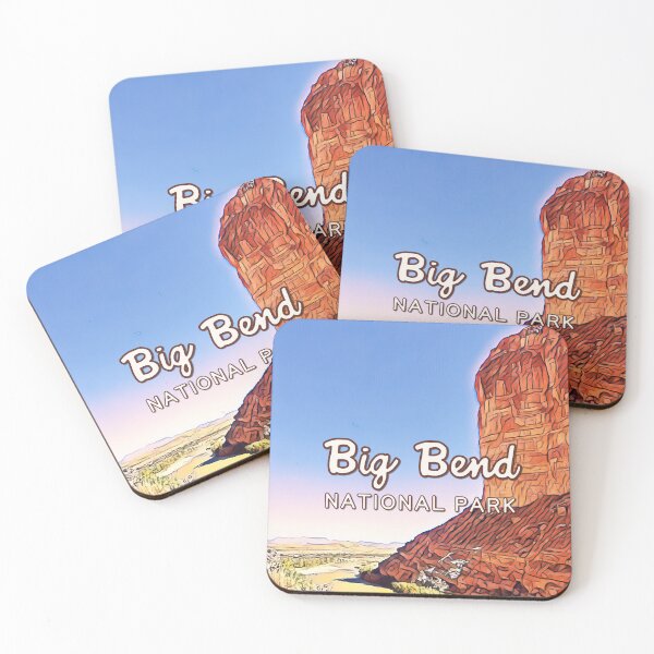Item preview, Big Bend - National Park Art Collection designed and sold by NationalParkArt.