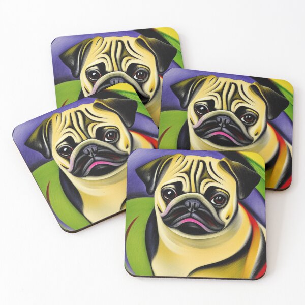 Item preview, Beautiful Pug Abstract  designed and sold by pugmom4.