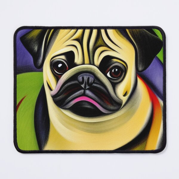 Item preview, Beautiful Pug Abstract designed and sold by pugmom4.