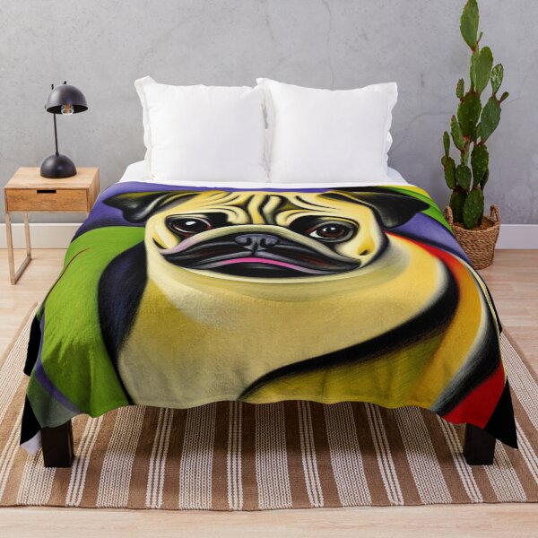 Item preview, Beautiful Pug Abstract designed and sold by pugmom4.
