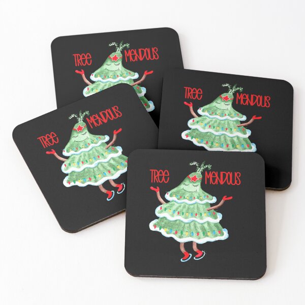 Item preview, Feeling Treemendous, Christmas Tree Pun designed and sold by SportyDogShop.