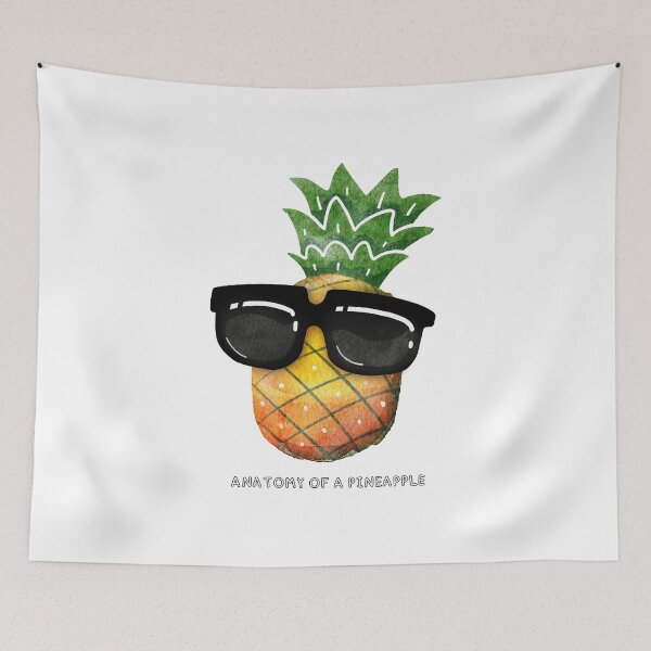 Item preview, Anatomy Of a Pineapple, funny Pineapple designed and sold by I​ AM​ O.J.A ..
