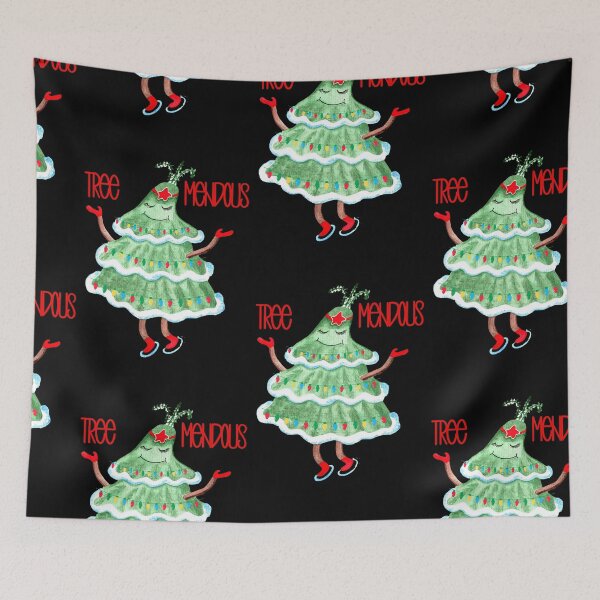 Item preview, Feeling Treemendous, Christmas Tree Pun designed and sold by SportyDogShop.
