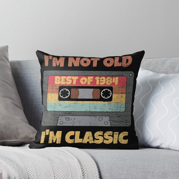 Item preview, I'M NOT OLD I'M CLASSIC BEST OF 1984 RETRO VINTAGE FUNNY DISTRESSED CASSETTE BIRTHDAY GIFT designed and sold by Kipcio.