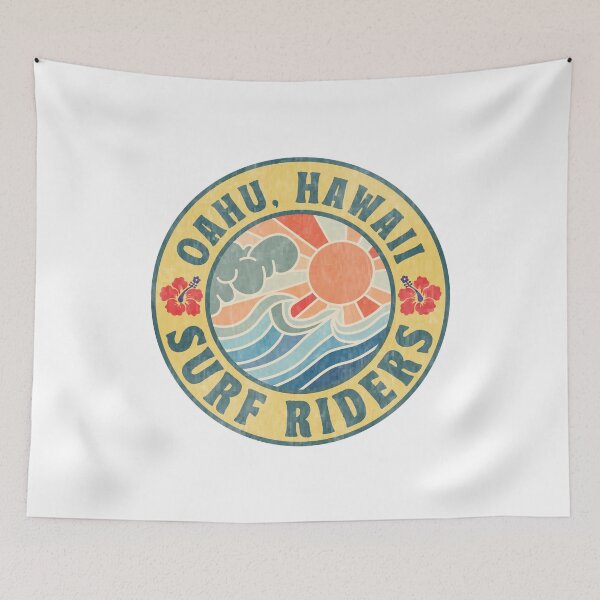 Item preview, Jinetes de surf de Oahu Hawái designed and sold by TonySpencer.