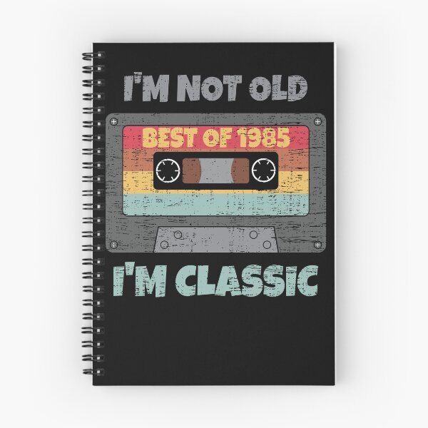Item preview, I'M NOT OLD I'M CLASSIC BEST OF 1985 RETRO VINTAGE FUNNY DISTRESSED CASSETTE BIRTHDAY GIFT designed and sold by Kipcio.